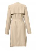 Designer-Trenchcoat taupe