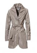 Designer-Trenchcoat taupe Gr. 40