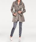 Designer-Trenchcoat taupe Gr. 40