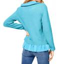 Designer-Two-in-one-Pullover aquamarine