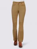 Designer-Ziegen-Veloursleder-Hose camel