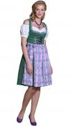 Dirndl grün-lila