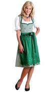 Dirndl grün-weiß