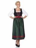 Dirndl schwarz-rot