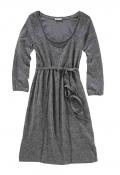 Druckkleid  grau