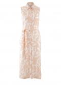 Druckkleid nude-offwhite