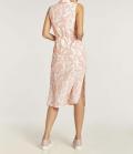 Druckkleid nude-offwhite