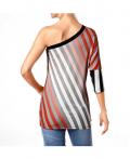 Druckshirt mit Strass bunt