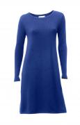 Feinstrickkleid blau