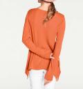 Feinstrickpullover orange