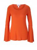 Feinstrickshirt blutorange