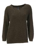 Flausch-Wende-Pullover khaki