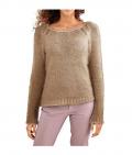 Flauschpullover camel