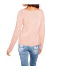 Flauschpullover rosa