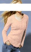 Flauschpullover rosé