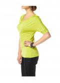 Fledermausshirt limette