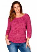 Glitzer-Pullover pink