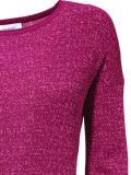 Glitzer-Pullover pink-silber Größe 44