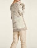 Grobstrickpullover beige-ecru