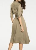 Hemdblusenkleid beige