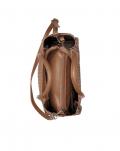 Henkeltasche + Schultertasche cognac