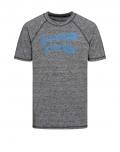 Herren-Freizeit/Sportshirt grau-melange