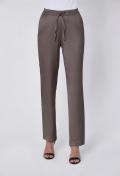 Hose mit Leinen taupe