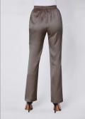 Hose mit Leinen taupe