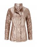 Jacke puder-metallic