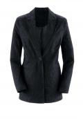 Jacquard-Blazer schwarz