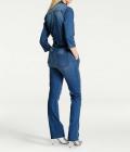 Jeans-Overall blau