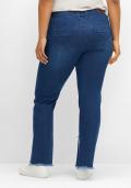 Jeans mit geschlitztem Innensaum blue Denim