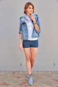 Jeansjacke blau