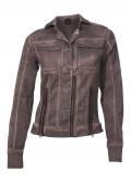 Jeansstyle-Jacke bordeaux