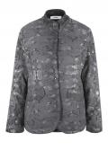 Jersey-Druckblazer grau