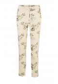 Jersey-Druckhose beige-bunt