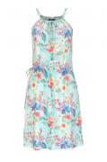 Jersey-Sommerkleid mint-bunt