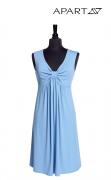 Jerseykleid blau