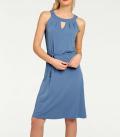 Jerseykleid blau