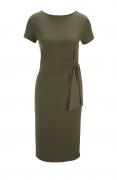 Jerseykleid khaki