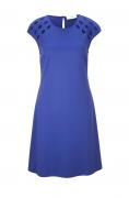 Jerseykleid mit Cut-Outs royalblau