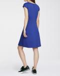 Jerseykleid mit Cut-Outs royalblau