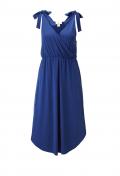 Jerseykleid royalblau