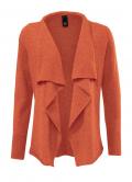 Kaschmir-Strickjacke mandarin