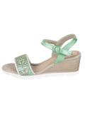 Keilsandalette mint