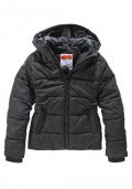 Kinder-Steppjacke schwarz