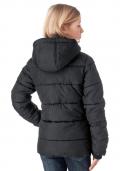 Kinder-Steppjacke schwarz