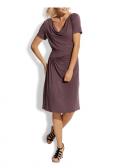 Kleid aubergine