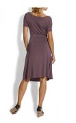 Kleid aubergine