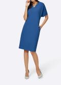 Kleid blau